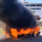 Alarma en Madrid: un camión en llamas y sin conductor siembra el pánico en la M-11