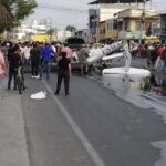 Una avioneta se estrelló en La Libertad, Santa Elena: sus dos ocupantes fallecieron