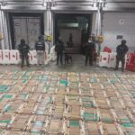 Operativo policial permite la incautación de 2488 bloques de cocaína con destino a Alemania