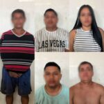 Policía capturó a cinco presuntos extorsionadores en Guayas