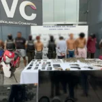 Intervención policial logró aprehender 10 sujetos y aislar un menor en Guayaquil