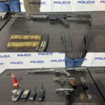 Policía Nacional desmanteló centro de acopio de armas en Machala