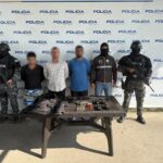 Policía capturó a tres presuntos implicados en tenencia ilegal de armas