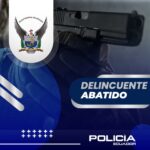 Policía Nacional abatió a un sujeto mediante uso legítimo de la fuerza en Guayaquil