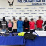 Operativo deja seis aprehendidos presuntamente involucrados en los atentados en Santa Rosa