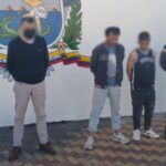 Tres presuntos integrantes del GAO “Los Lobos” fueron aprehendidos por extorsión
