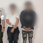 La Policía aprehendió a dos sujetos por el delito de tráfico ilícito de sustancias catalogadas sujetas a fiscalización