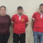 Policía aprehendió a tres presuntos extorsionadores en Los Ríos