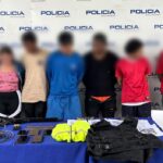Operativo deja seis aprehendidos presuntamente involucrados en los atentados en Santa Rosa