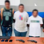 Policía aprehendió a tres integrantes de un GAO por el delito de tenencia de armas en Guayaquil