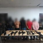 Policía Nacional aprehendió a cuatro integrantes del Grupo Armado Organizado “Los Lobos” en Guayas