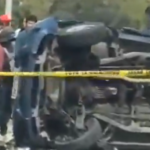 Dos muertos y tres heridos deja un grave accidente de tránsito en el Paso Lateral de Ambato