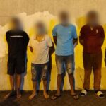 La Policía Nacional del Ecuador aprehendió a cuatro presuntos integrantes del GDO “Los Lagartos” en Guayaquil