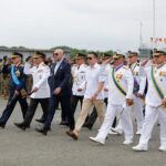 EL PRESIDENTE NOBOA LIDERÓ LA CEREMONIA DE ASCENSO DE PABLO CAICEDO COMO COMANDANTE GENERAL DE LA ARMADA