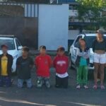 Policía capturó a siete presuntos implicados en el tráfico de drogas en Orellana
