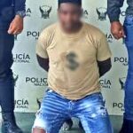 Policía aprehendió a un integrante del GDOT “Los Tiguerones”, por el delito de asesinato en Esmeraldas