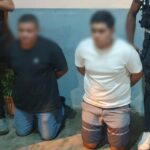 Policía aprehendió a dos integrantes del GAO “Los Lobos” por el delito de extorsión en Los Ríos