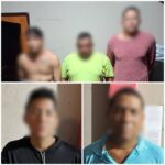 Policía aprehendió a cinco sujetos por tenencia ilegal de armas de fuego en Guayas