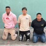 Tres sujetos fueron aprehendidos por tráfico de drogas en Ibarra