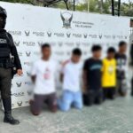 Policía aprehendió a cinco ciudadanos integrantes del GAO “Los Lobos”, por los delitos de receptación y tenencia ilegal de armas de fuego