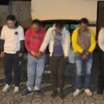 Policía capturó a seis presuntos implicados en el delito de asociación ilícita y abigeato en Pichincha