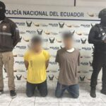 La Policía Nacional, aprehende a dos ciudadanos, presuntos involucrados en una muerte violenta