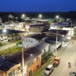 Taura cuenta con nuevo sistema de alumbrado público: 250 luminarias LED y red eléctrica repotenciada
