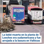 La bebé muerta en la planta de Loeches fue arrojada a la basura en Puente de Vallecas