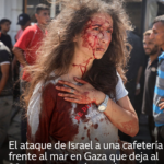 El ataque de Israel a una cafetería frente al mar en Gaza que deja al menos 20 muertos, según rescatistas y testigos