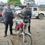 En controles de tránsito en Pichincha Policía recupera motocicleta robada