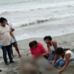Dos estudiantes de colegio aparecieron enterrados en una playa del cantón Pedernales, provincia de Manabí