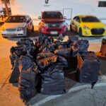 Golpe contundente al narcotráfico en Manabí: Aproximadamente 1 tonelada y 6 aprehendidos