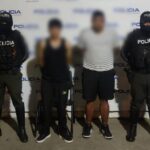 Policía Nacional aprehendió a dos ciudadanos por el presunto delito de secuestro y robo a vehículo en El Oro