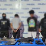 Policía aprehendió a dos ciudadanos por el delito de tenencia de armas de fuego en El Oro