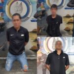 Tres capturados por tráfico de drogas en Guayaquil