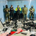 Policía Nacional desmanteló centro de acopio de autopartes robadas en Quito