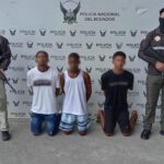 En Esmeraldas fueron capturados tres sujetos en flagrancia por asalto y robo a mano armada