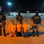 Tres presuntos implicados en extorsión fueron capturados en Manabí