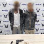 Dos sujetos aprehendidos por tenencia ilegal de arma de fuego en Guayaquil