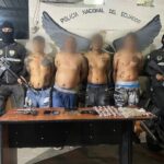 Afectamos al GAO “Los Choneros” con la aprehensión de cuatro integrantes en Playas