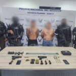 Dos sujetos aprehendidos por porte y tenencia ilegal de arma de fuego en Guayaquil