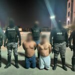 Dos implicados en extorsión fueron aprehendidos por la Policía Nacional en Manabí