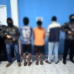 Tres ciudadanos capturados por el delito de tráfico de droga en Los Ríos