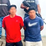 Dos capturados por tráfico de drogas en Santa Elena