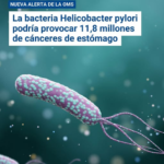 La bacteria Helicobacter pylori podría provocar 11,8 millones de cánceres de estómago