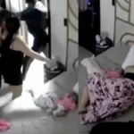 Una cámara de seguridad captó cómo fue sorprendido uno de los dos hombres asesinados en una urbanización de La Aurora, Daule