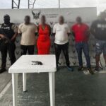 Policía capturó a cinco sujetos, presuntos implicados en el delito de tenencia ilegal de arma de fuego