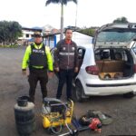 Vehículo con objetos robados fue localizado tras rápida respuesta policial