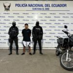 Policía captura a presunto implicado en un asesinato en Machala