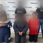 Tres implicados en extorsión fueron capturados por la Policía Nacional en El Oro